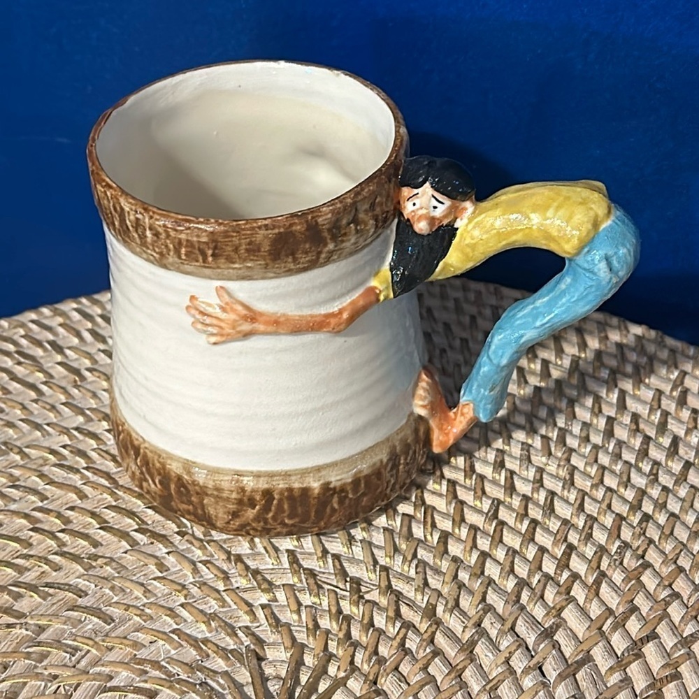 Vintage 1948 Paul Webb Mountain Boys Imperial Porcelain Hillbilly Mug